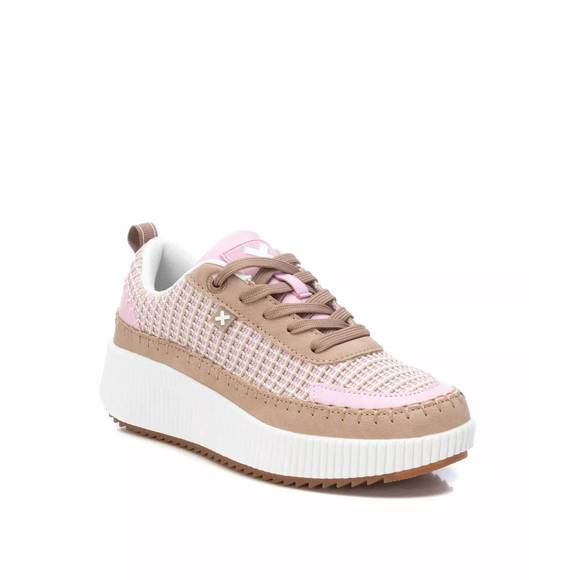 NEW XTI women's technical modern sneakers in nude - Picture 2 of 5